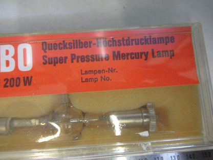 OSRAM HBO 200  HIGH PRESSURE LAMP MICROSCOPE PART AS PICTURED G8-A-53B