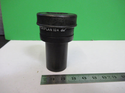 LEITZ WEZTLAR GERMANY EYEPIECE PERIPLAN 10X MICROSCOPE PART AS PICTURED X9-B-101