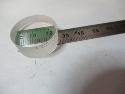 OPTICAL COATED FLAT OPTICS LENS 1" DIAMETER AS PICTURED X2-A-89