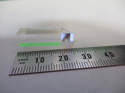 OPTICAL BK7 GLASS PRISM + MIRROR SURFACE LASER OPTICS AS PICTURED X7-A-14