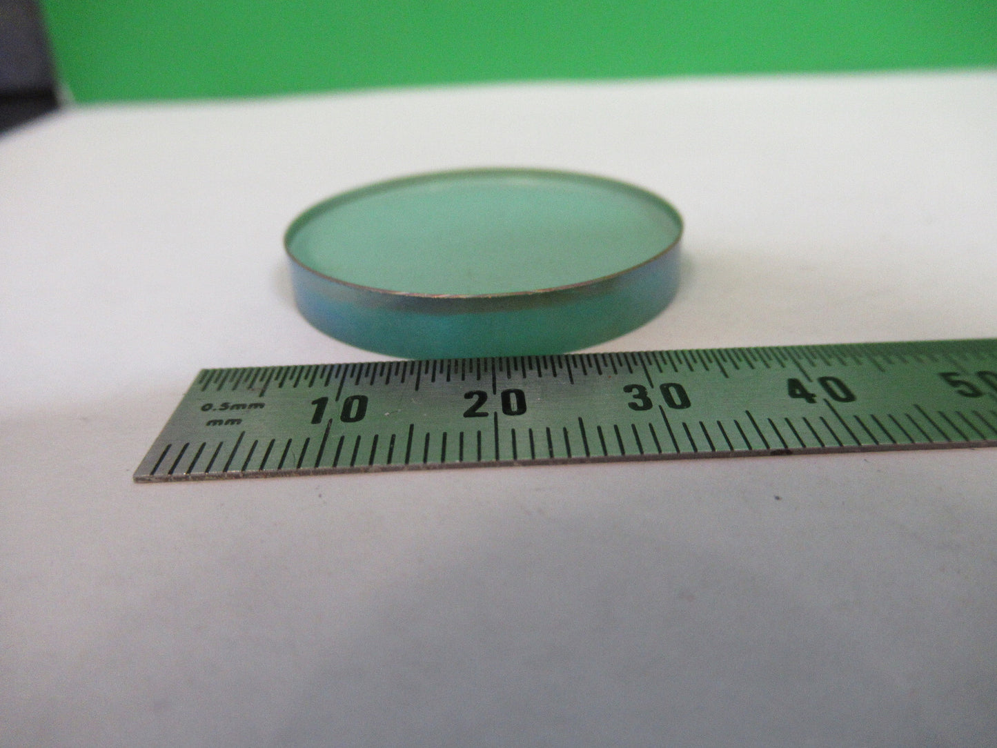 OPTICAL HEAT ABSORBER FILTER MICROSCOPE PART OPTICS AS PICTURED X7-A-57