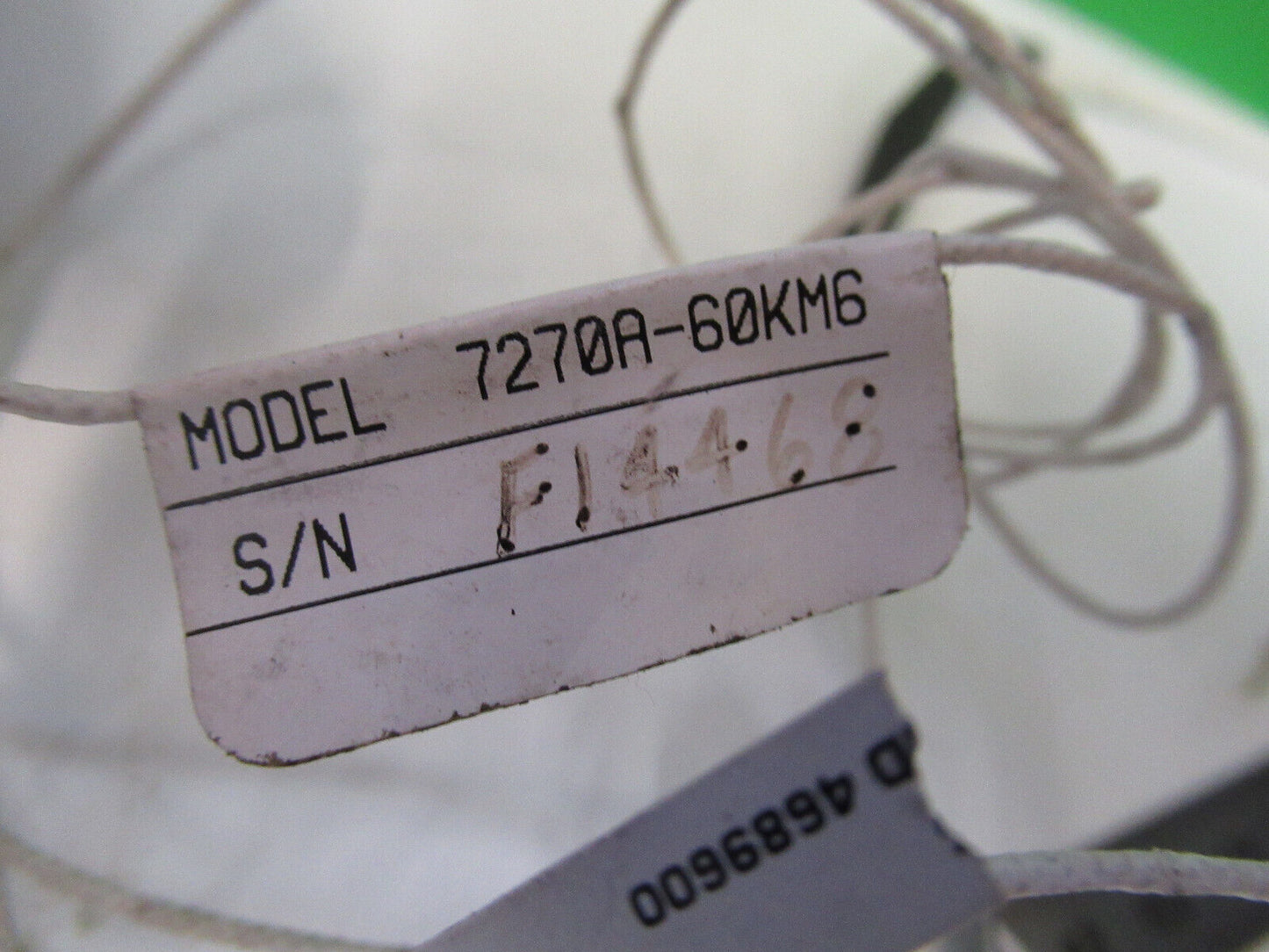 ENDEVCO 7270A-60KM6 SHOCK ACCELEROMETER VIBRATION SENSOR AS PICTURED X5-A-36