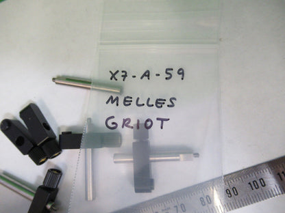 OPTICAL FIXTURES MELLES GRIOT PRO LASER OPTICS AS PICTURED X7-A-59