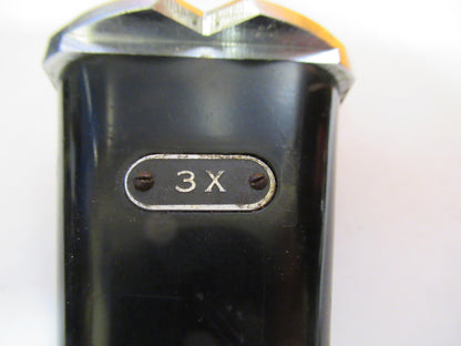 AMERICAN OPTICS AO OBJECTIVE 3X STEREO MICROSCOPE PART AS PICTURED &Y3-A-10