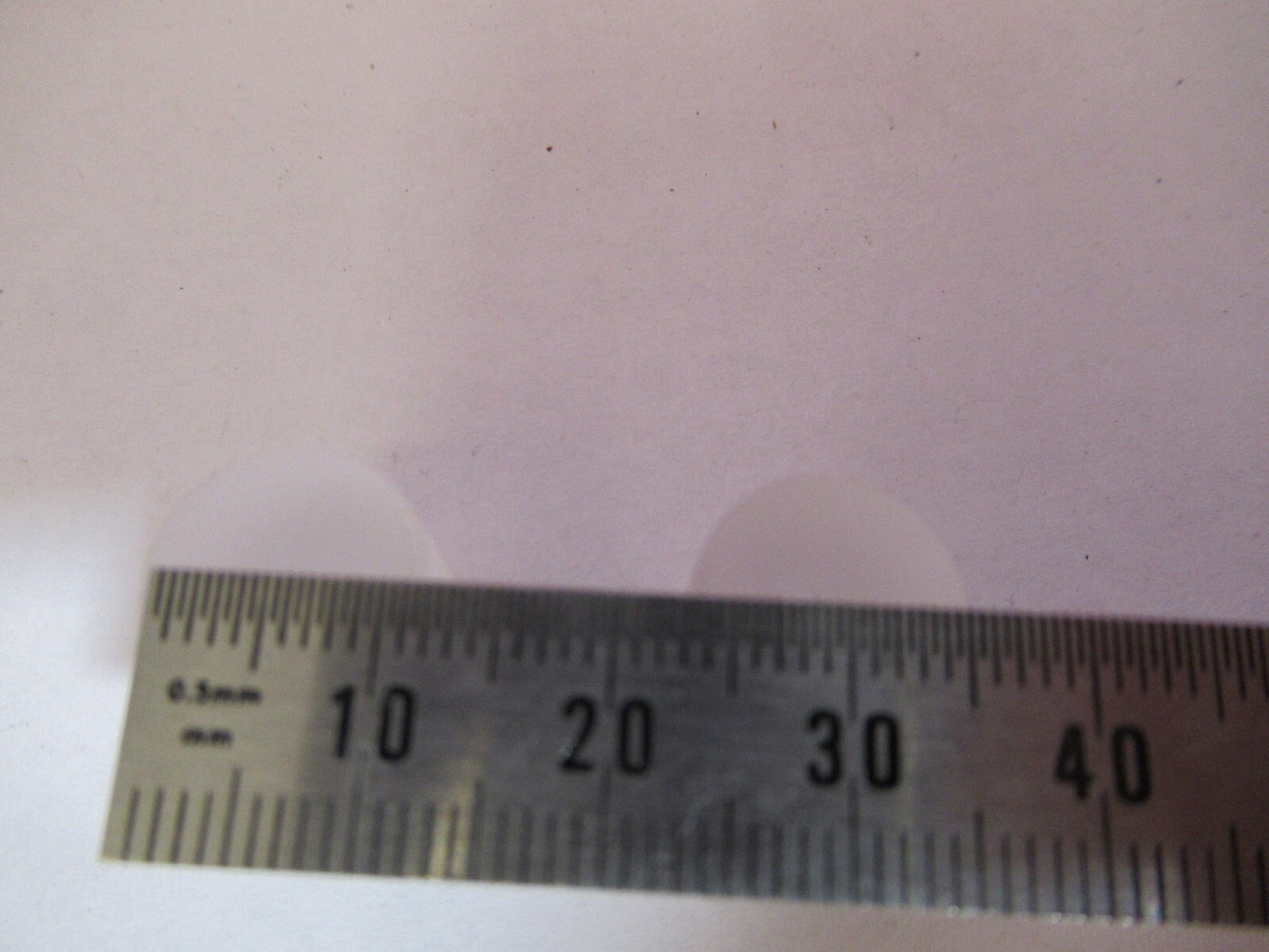 Optical Lot 2 Ea Cylinder Frosted BK7 Glass Preform Optics