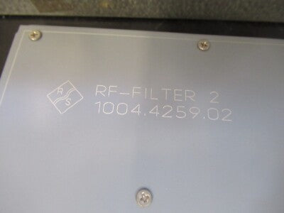 Board for Rohde & Schwarz EMI Test Receiver RF Filter 1004.4259.02