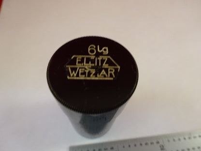 EMPTY LEITZ GERMANY OBJECTIVE CONTAINER [6Lg] MICROSCOPE PART AS IS Dwr#4-DT