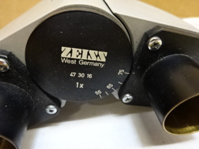 Microscope Part Optical Carl Zeiss AG Germany Binocular 473016 Head Optics