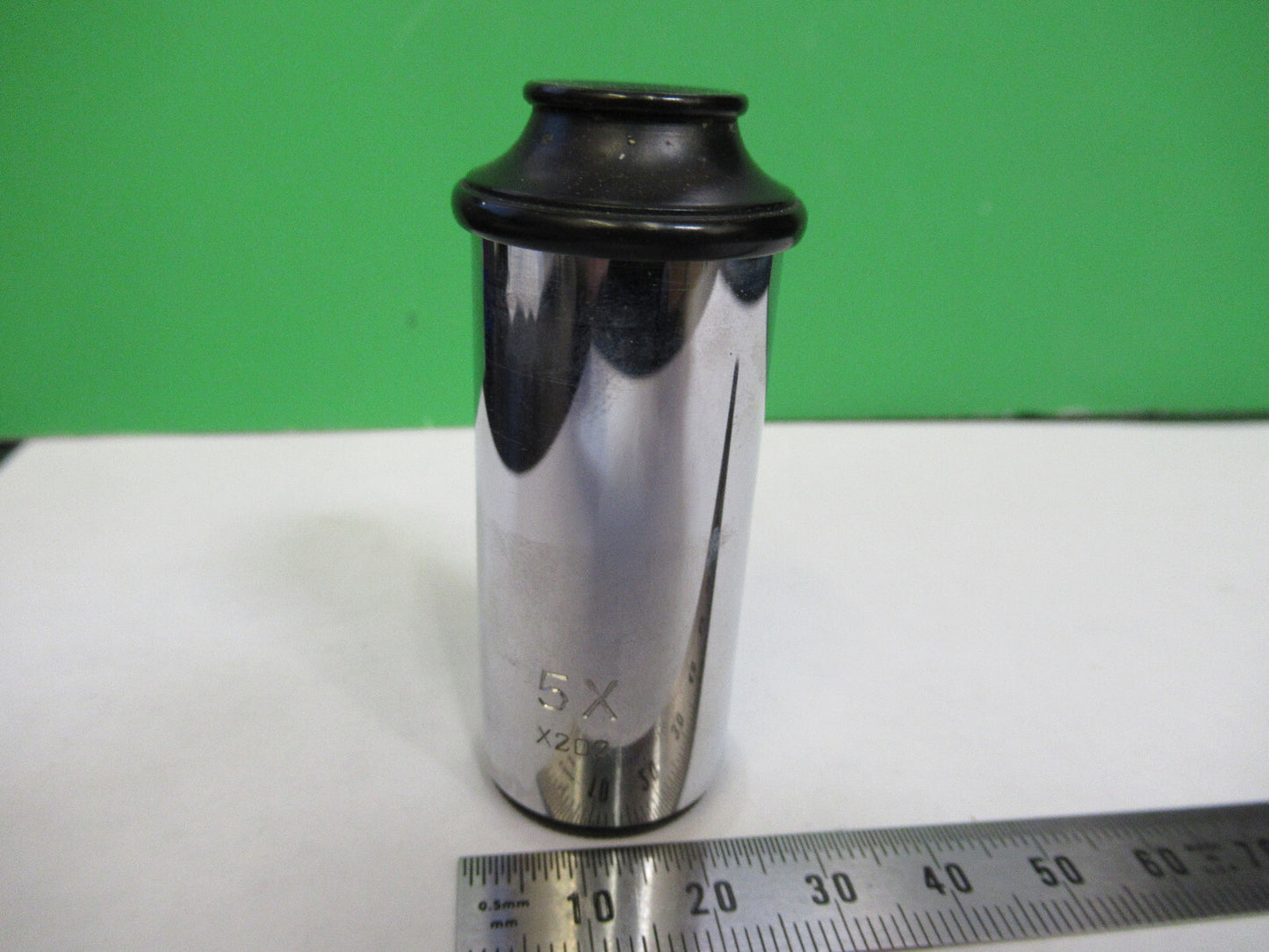 Antique Spencer Lens Co. American Optical Co. 5X Ocular Eyepiece Optic Microscope Part