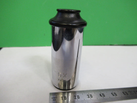 Antique Spencer Lens Co. American Optical Co. 5X Ocular Eyepiece Optic Microscope Part