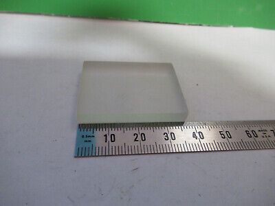 OPTICAL FROSTED GLASS BLOCK, one side polished pl-pl OPTICS AS PICTURED Z1-A-103