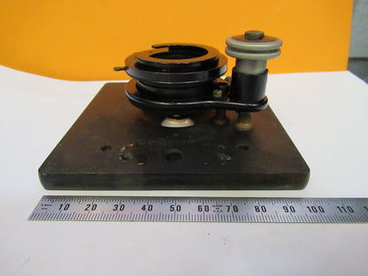 BAUSCH LOMB STAGE XY TABLE MICROMETER MICROSCOPE PART AS PICTURED Y2-A-79