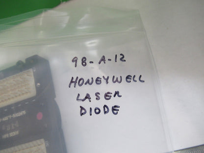OPTICAL HONEYWELL LASER DIODE MODULE OPTICS PART AS PICTURED 98-A-12