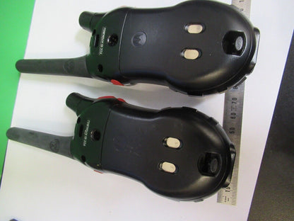 PAIR USED WALKIE TALKIES MOTOROLA WITHOUT CHARGER AS PICTURED 18-FT-50