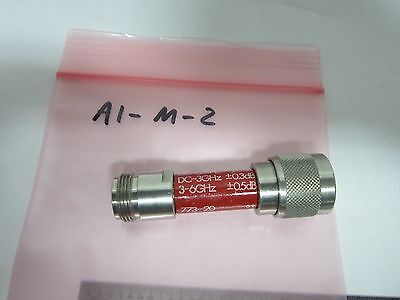 NARDA ATTENUATOR DC-6 GHz FREQUENCY 20dB RF MICROWAVE BIN#A1-M-2