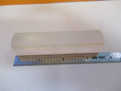 Optical Long Bi Convex Bar Glass Lens Rare Laser Optics