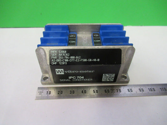MEGGITT VIBRO-METER IPC704 244-704-000-042 AMP MODULE for ACCEL 5-B-17