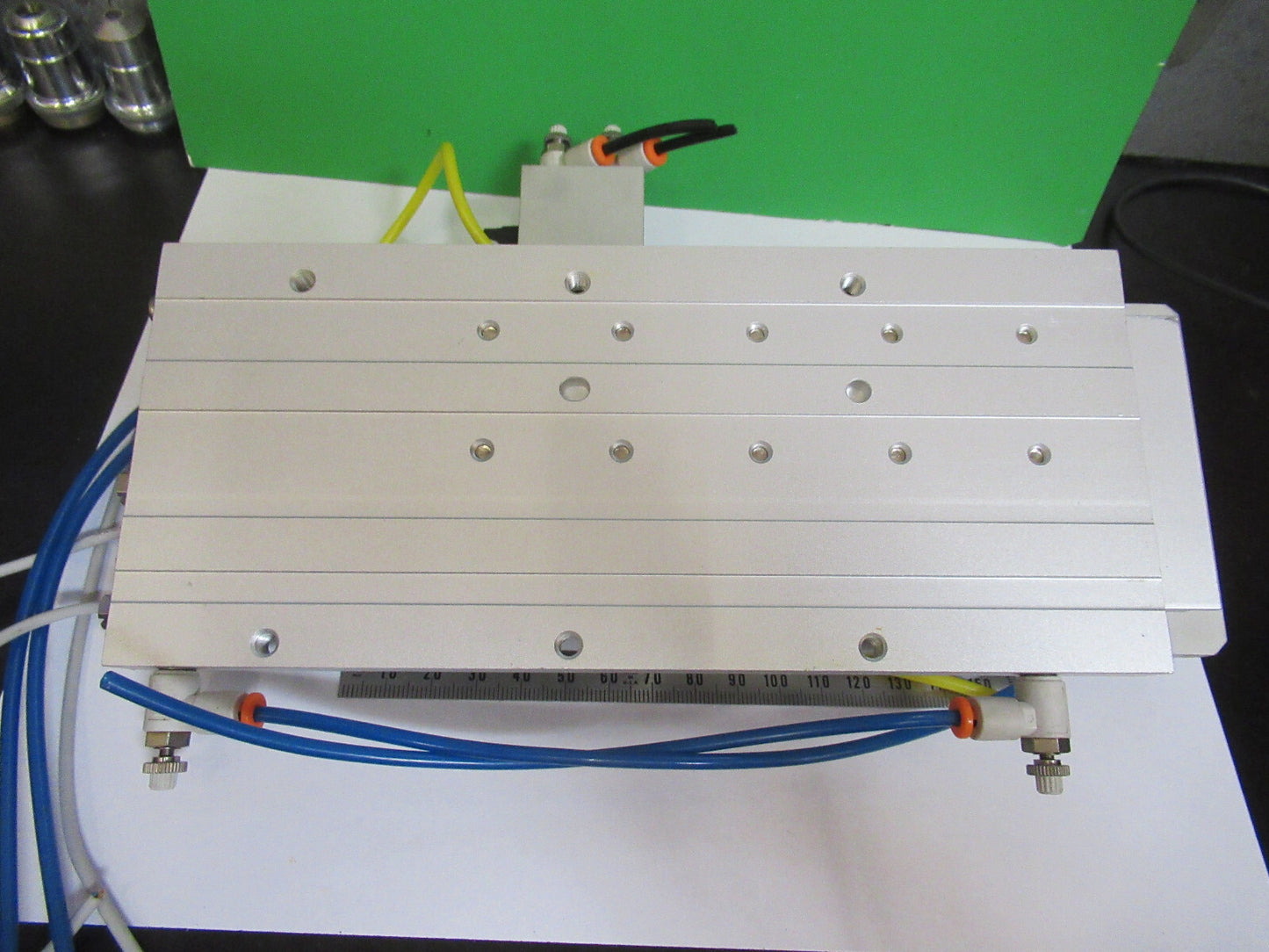 Smc Japan MXF20-100 Pneumatic Air Linear Actuator Stage