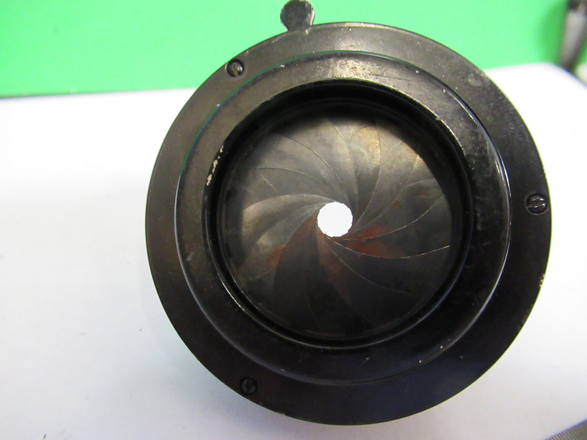 ANTIQUE SPENCER AO CONDENSER ASSEMBLY OPTICS MICROSCOPE PART AS PICTURED T5-A-65