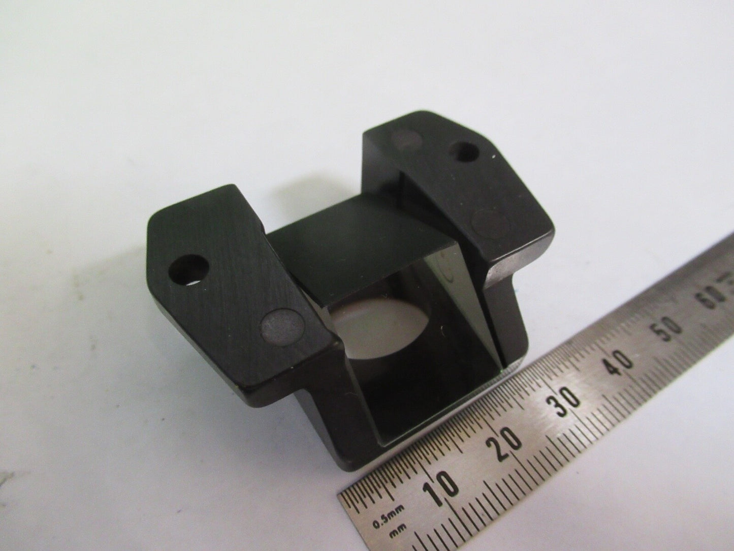 ANTIQUE BAUSCH LOMB HEAD GLASS PRISM OPTICS MICROSCOPE PART AS PICTURED G7-A-41