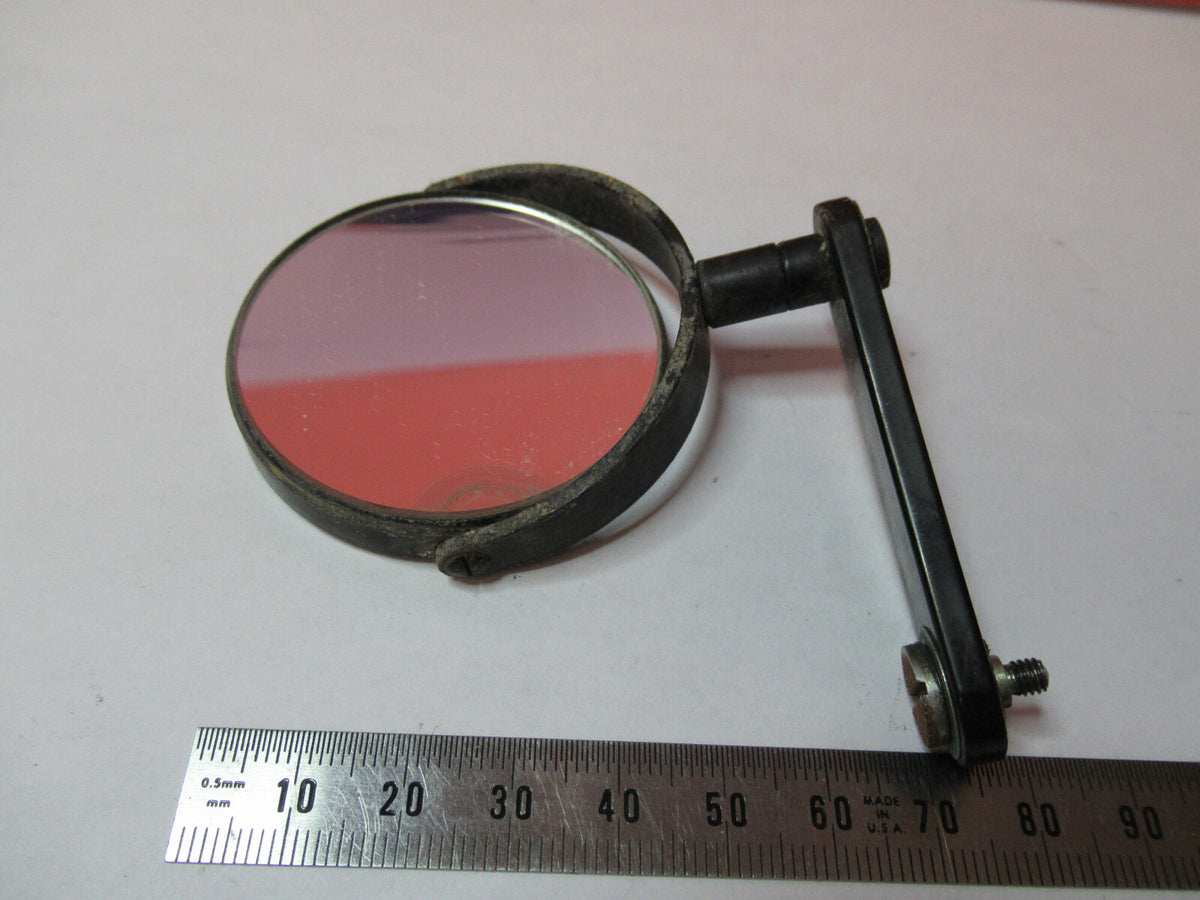 FOR PARTS BAUSCH LOMB MIRROR ASSEMBLY MICROSCOPE PART AS PICTURED X8-FT-80
