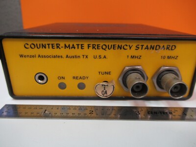 COLLECTABLE WENZEL COUNTER-MATE FREQUENCY STANDARD QUARTZ AS PICTURED &P7-A-19