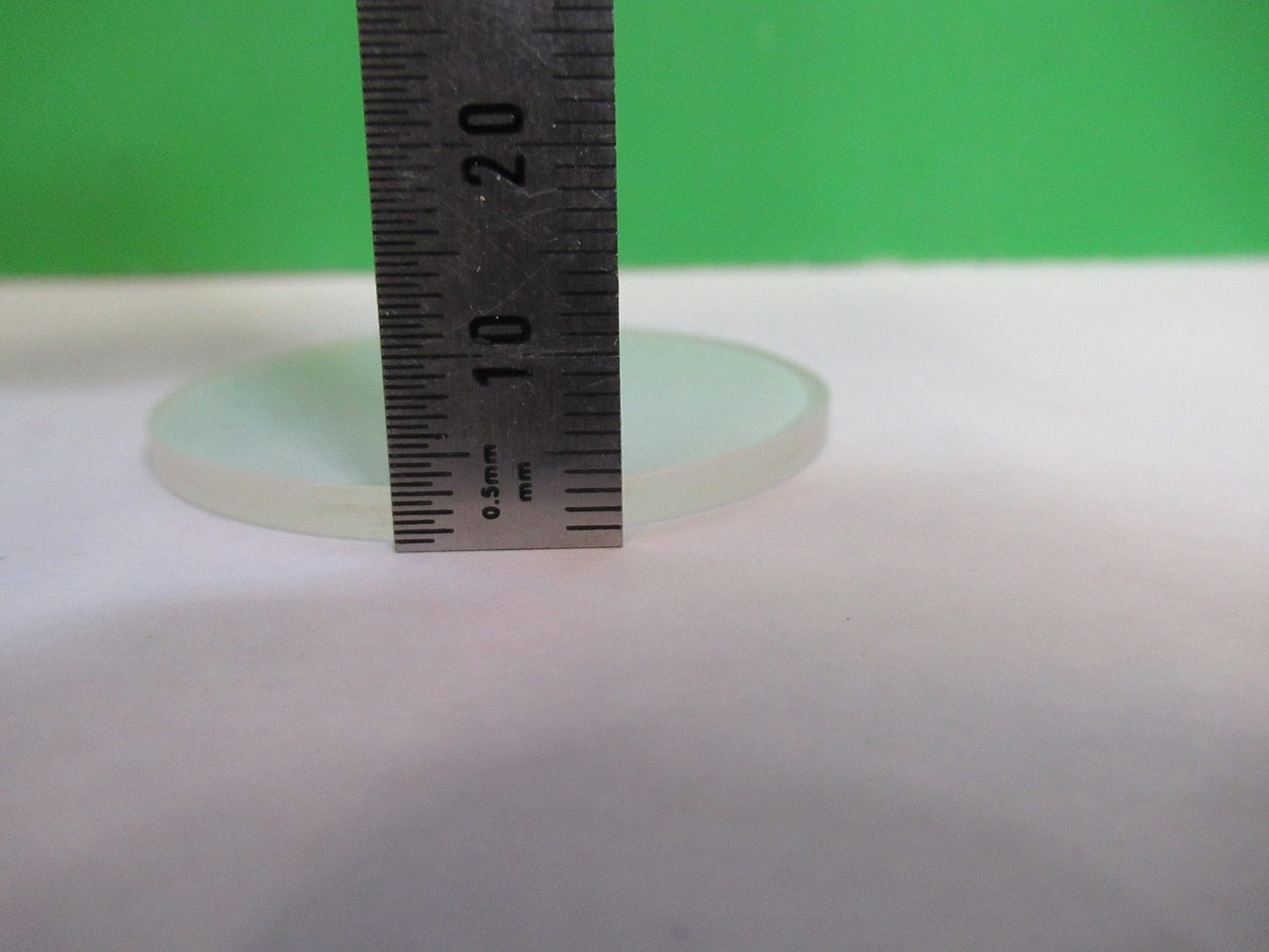 OPTICAL COATED BK7 WINDOW FLAT LASER OPTICS NICE AS PICTURED U8-A-111