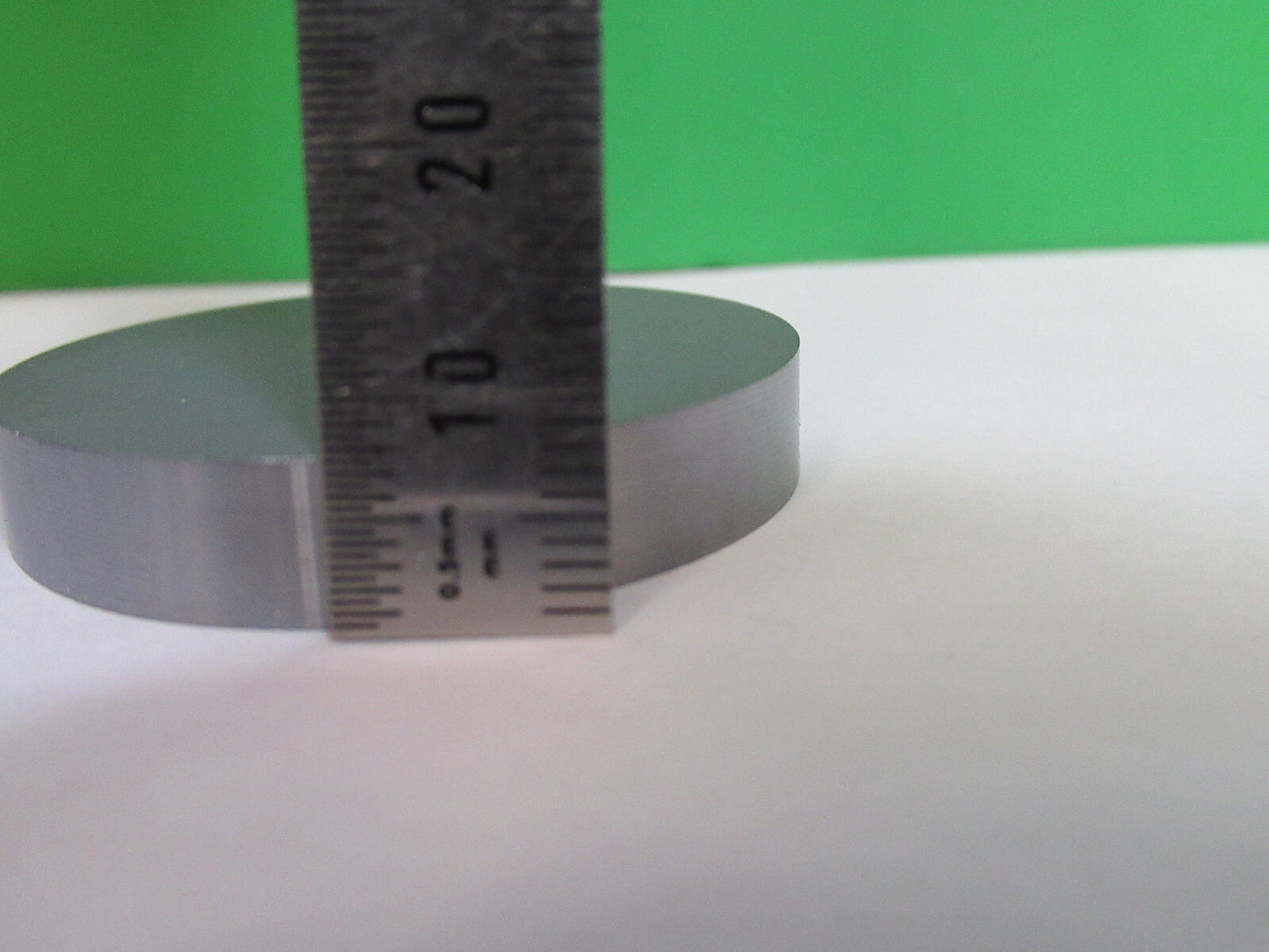 OPTICAL FLAT SILICON METAL SINGLE CRYSTAL IR LASER OPTICS AS PICTURED X5-A-93