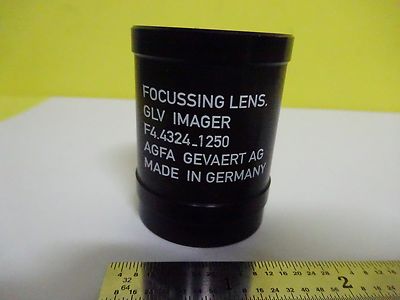 Optical Magnification Lens Glv Imager Agfa Germany Optics