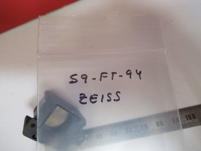 OPTICAL PRISM ZEISS GERMANY HEAD MICROSCOPE PART AS PICTURED S9-FT-94