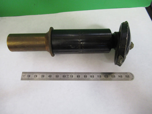 Antique Bausch & Lomb Tubus + Nosepiece Microscope Part