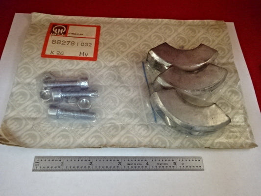 Leybold AG 88278 High Vacuum Clamps Assembly with Screws