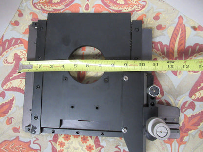 FOR PARTS ERGOLUX XY STAGE TABLE LEITZ WETZLAR MICROSCOPE PART as pictured &TC-4
