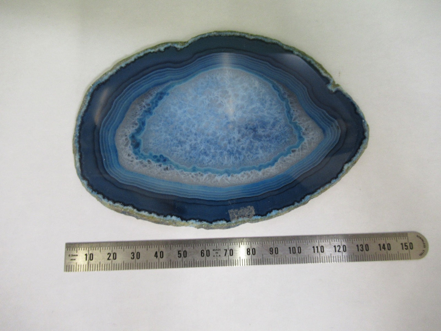 AMAZING AGATE SLICE MINERAL SAMPLE BEAUTIFUL SPECIMEN AS PICTURED T7-FD-85
