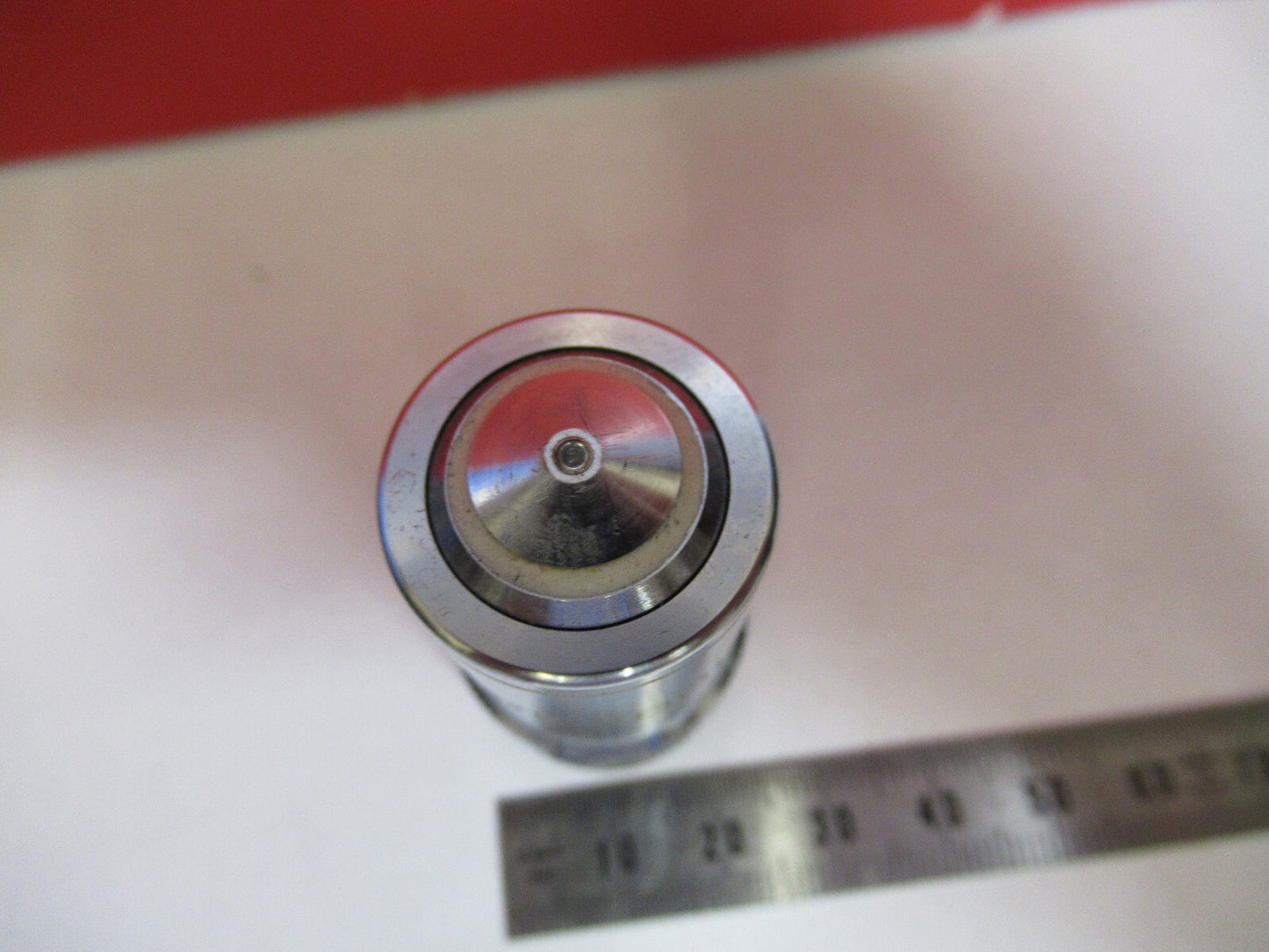 Meiji Japan 100X /160 Objective Lens Microscope Part