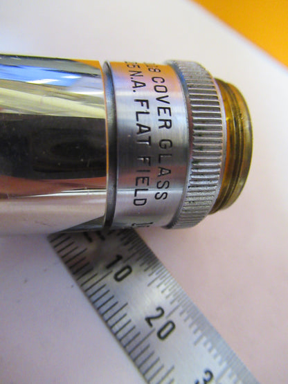 MICROSCOPE INDUSTRIAL OBJECTIVE BAUSCH LOMB FLAT FIELD 100X OPTICS AS IS Y3-A-90