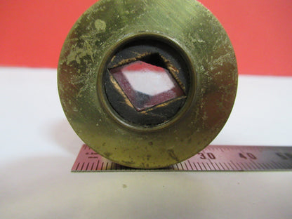 Antique Beck UK Polarizer Pol Optics Microscope Part