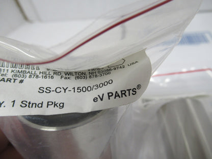 KIMBALL PHYSICS eV LOT PARTS HIGH VACUUM RATED AS PICTURED  #W1-A-40