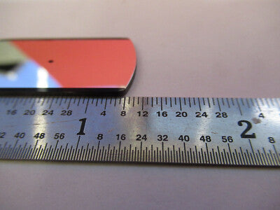 RARE OPTICAL MIRROR MIL SPEC WITH PINHOLE LASER OPTICS AS PICTURED #B1-A-28