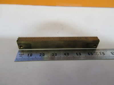 Vickers Instruments England Brass Gear Stage Microscope Part