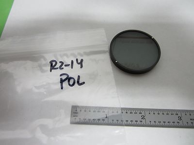 MICROSCOPE PART POLARIZER POL OPTICS AS IS BIN#R2-14
