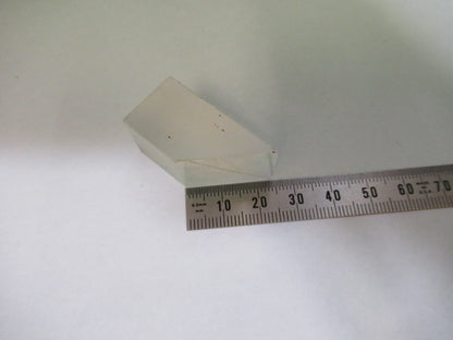 BAUSCH LOMB GLASS PRISM OPTICS MICROSCOPE OPTICAL PART AS PICTURED 98-A-06