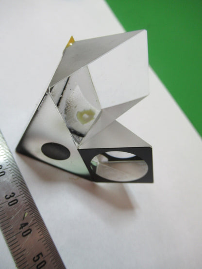 WILD HEERBRUGG SWISS GLASS PRISM ASSEMBLY MICROSCOPE PART AS PICTURED G5-A-02