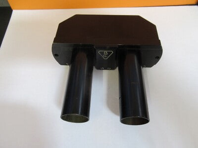 ANTIQUE BAUSCH LOMB BINOCULAR HEAD OPTICS MICROSCOPE AS PICTURED &A3-B-71