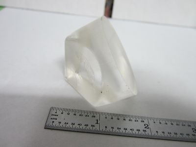 OPTISCHES GLAS VORGEFORMTE GROBE PRISMA-LASEROPTIK WIE BESEHEN BIN#R3-44