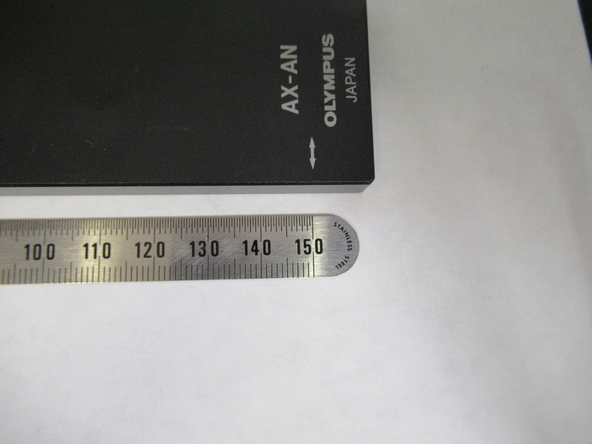 OLYMPUS JAPAN POL POLARIZER ANALYZER SLIDE MICROSCOPE PART AS PICTURED G8-A-79