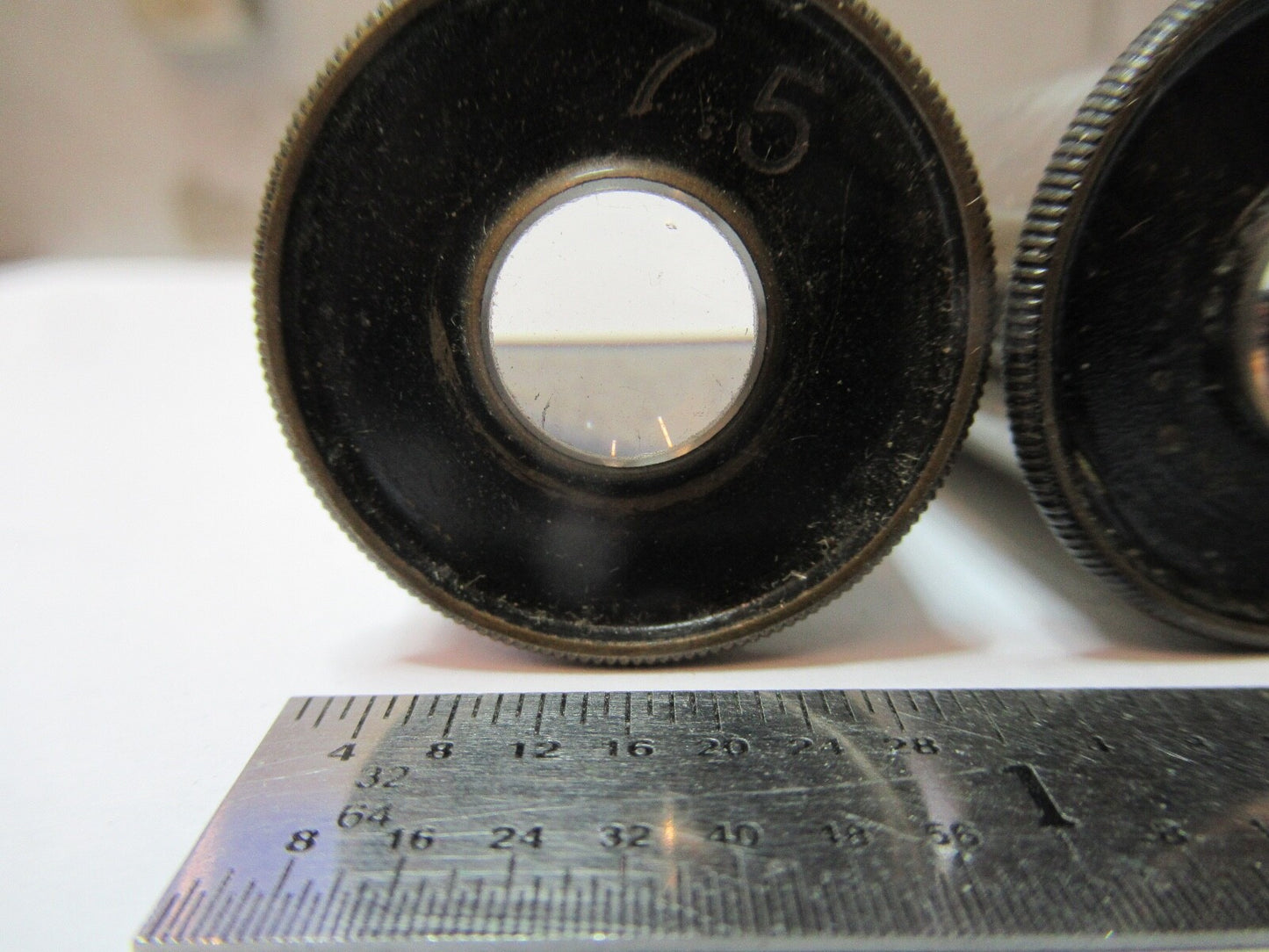 Bausch & Lomb 7.5 Antique Eyepiece Pair Lens Microscope Part