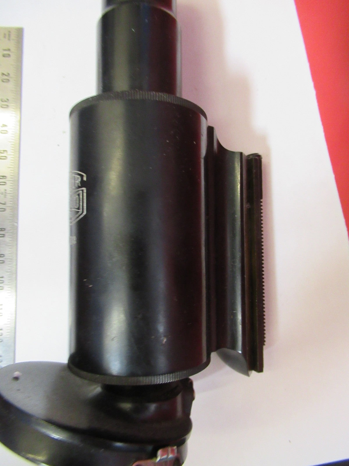 SPENCER AO AMERICAN OPTICS tubus + nosepiece MICROSCOPE PART AS PIC V7-A-35