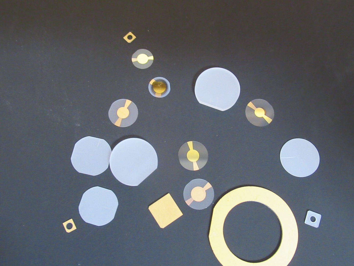 LOT ASSORTED PIEZO QUARTZ PIEZOELECTRIC BLANKS ULTRASONIC SENSOR &FT-1-B-05