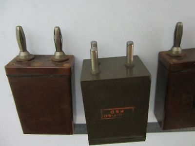 VINTAGE LOT 3 EA QUARTZ CRYSTALS RADIO WILCOX KANSAS ??  AS IS BIN#58-26